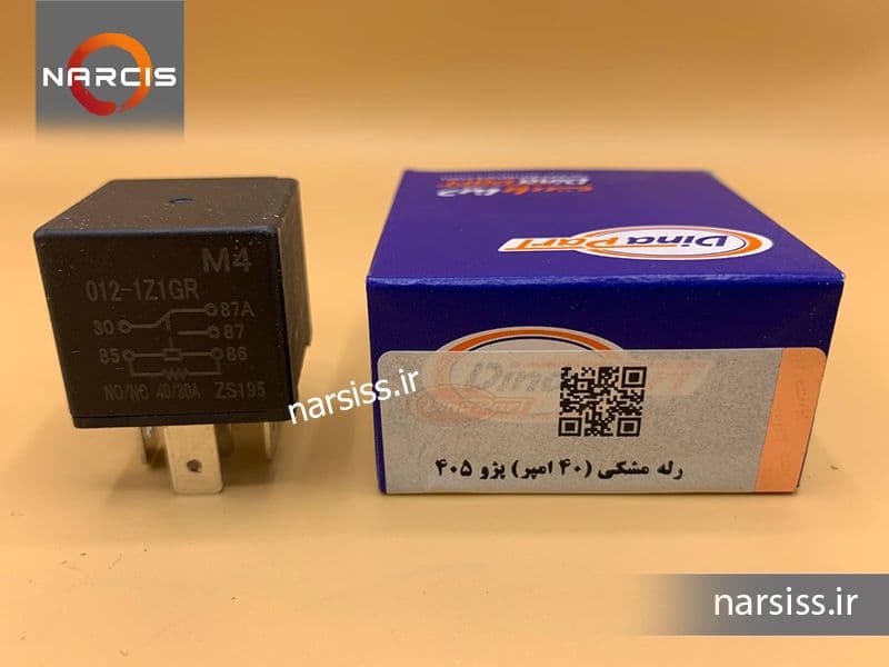 رله مشکی 405 دیناپارت 1201003